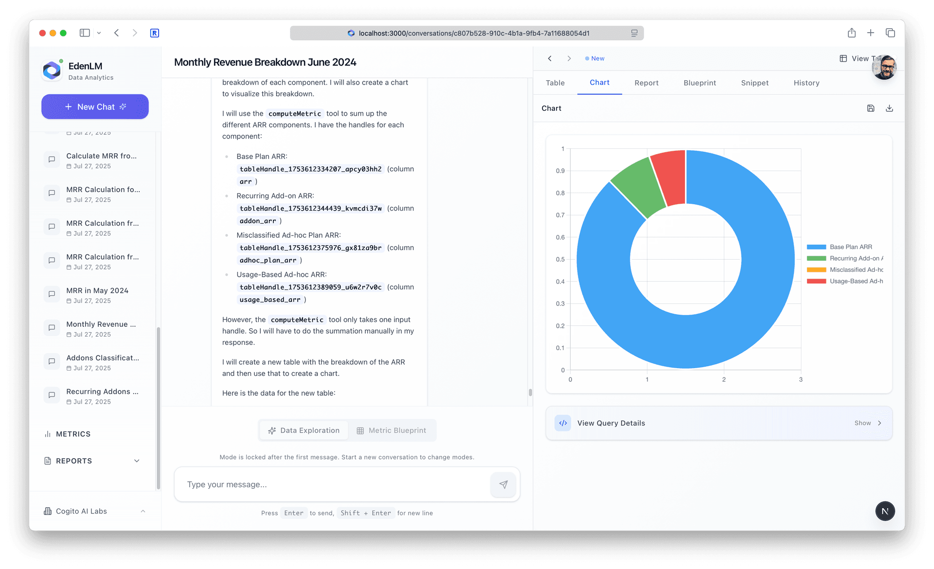 EdenLM Platform Screenshot